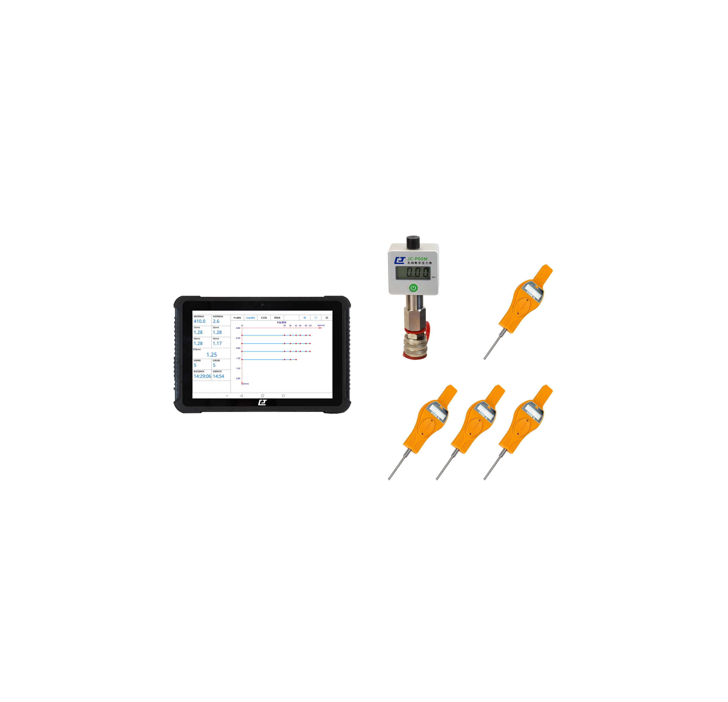 嘉測(cè)科技 JC-PB01E無(wú)線平板載荷試驗(yàn)儀 廣州建設(shè)工程質(zhì)量檢測(cè)儀器