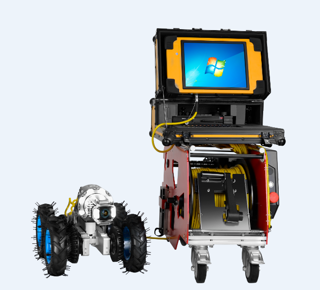 SINGA200 管道机器人 经济实用型CCTV检测机器人